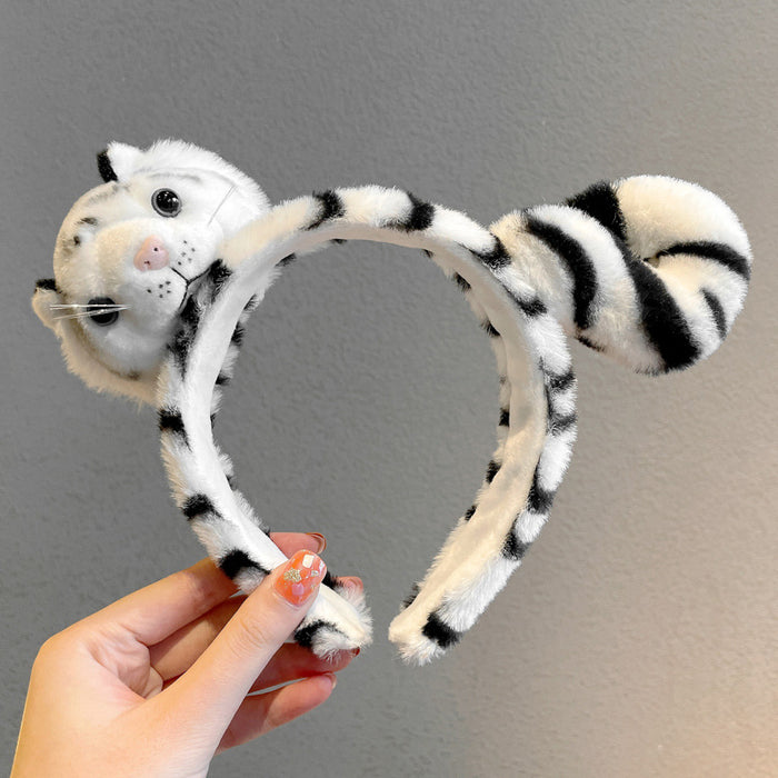 Wholesale cartoon Tigger headband female shape cute tiger JDC-HD-QiaHan001