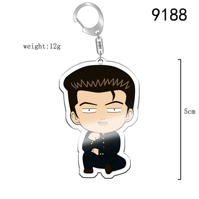 Wholesale Anime Acrylic Slam Dunk Keychain (M) MOQ≥2 JDC-KC-XCai012