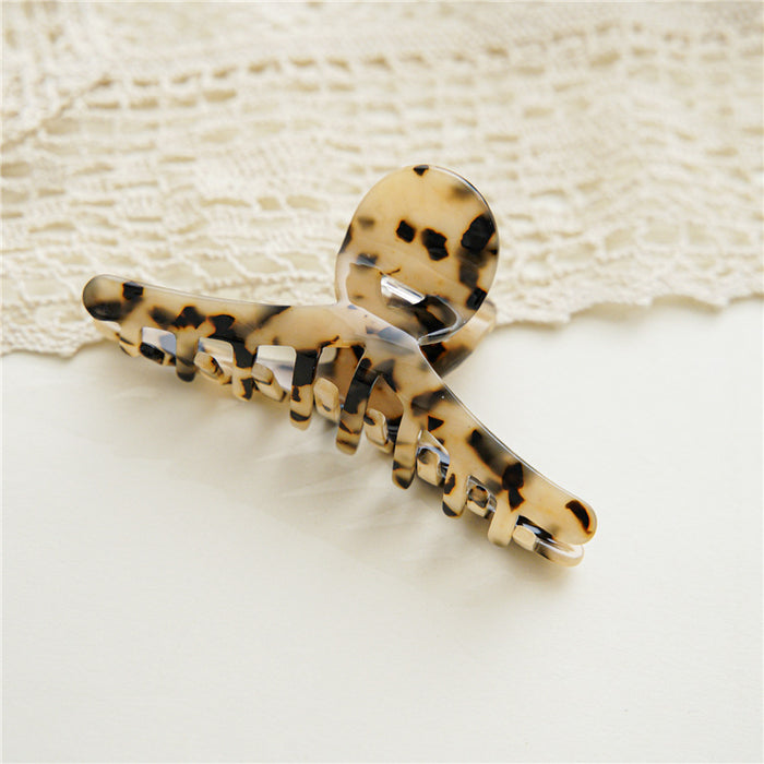 Jewelry WholesaleWholesale Acetate Sheet Leopard Print Hair Clip JDC-HC-ST001 Hair Clips 三态 %variant_option1% %variant_option2% %variant_option3%  Factory Price JoyasDeChina Joyas De China