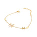 Jewelry WholesaleWholesale butterfly titanium steel Fritillaria Zircon Bracelet JDC-BT-MengF006 Bracelet 梦菲 %variant_option1% %variant_option2% %variant_option3%  Factory Price JoyasDeChina Joyas De China