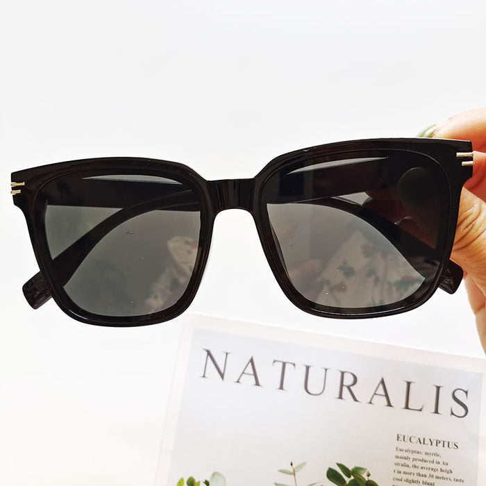 Wholesale sunglasses men resin temple frame MOQ≥2 JDC-SG-BoH003