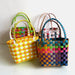 Jewelry WholesaleWholesale Colorful Plastic Woven Tote Beach Bag JDC-BB-DeR002 Beach Bag 德瑞 %variant_option1% %variant_option2% %variant_option3%  Factory Price JoyasDeChina Joyas De China