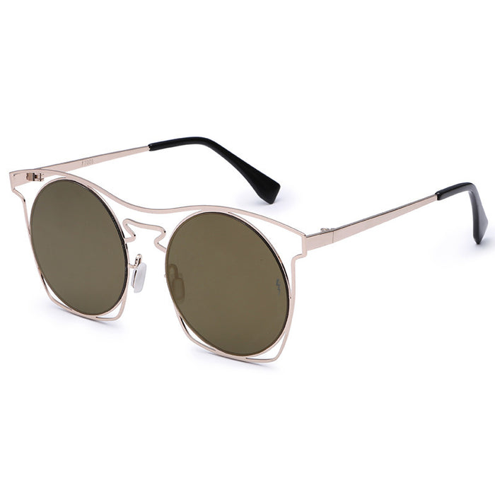 Jewelry WholesaleWholesale vintage metal round frame sunglasses JDC-SG-XingY014 Sunglasses 兴业 %variant_option1% %variant_option2% %variant_option3%  Factory Price JoyasDeChina Joyas De China