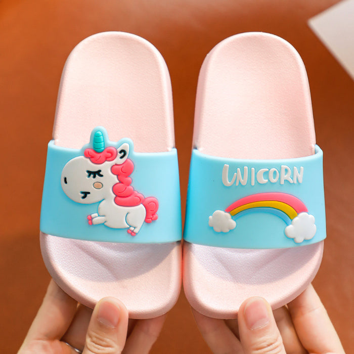 Wholesale children's sandals and slippers non-slip cute cartoon JDC-SP-LAP001