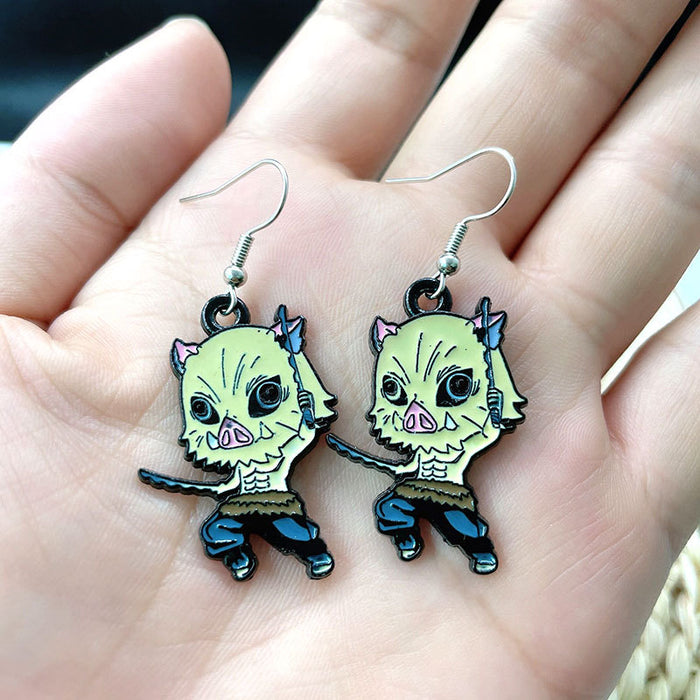 Wholesale Earrings Alloy Anime MOQ≥2 JDC-ES-FuSu014