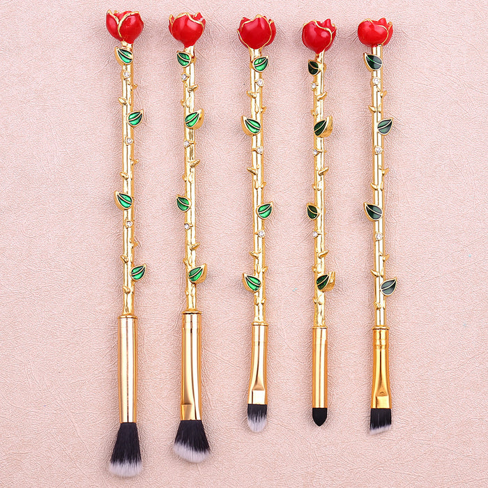 Wholesale Cartoon Artificial Fiber Makeup Brush Set (M) MOQ≥3 JDC-MB-GYu008