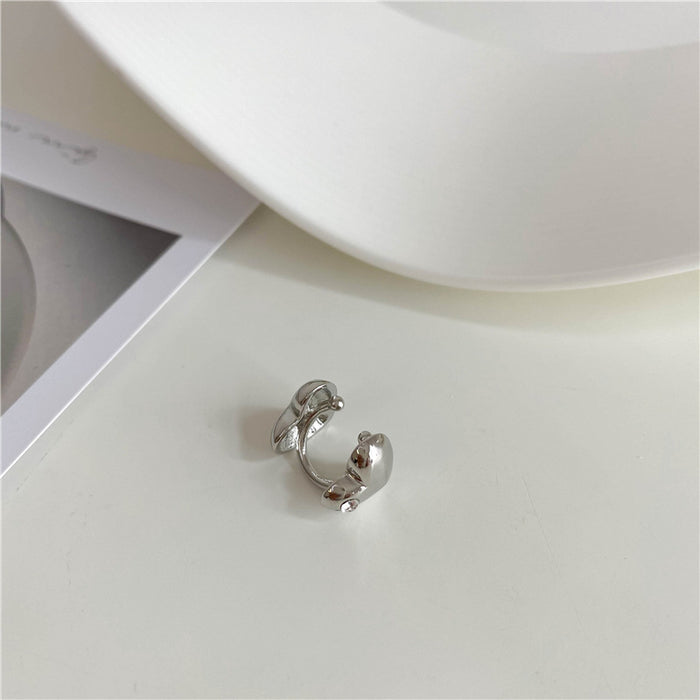 Jewelry WholesaleWholesale love alloy ear bone clip JDC-ES-ChiH014 Earrings 池豪 %variant_option1% %variant_option2% %variant_option3%  Factory Price JoyasDeChina Joyas De China