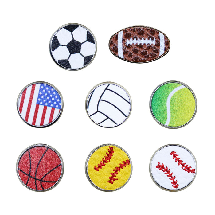 Wholesale Earrings Leather Round Sports Wind Balls MOQ≥2 JDC-ES-TianPi022