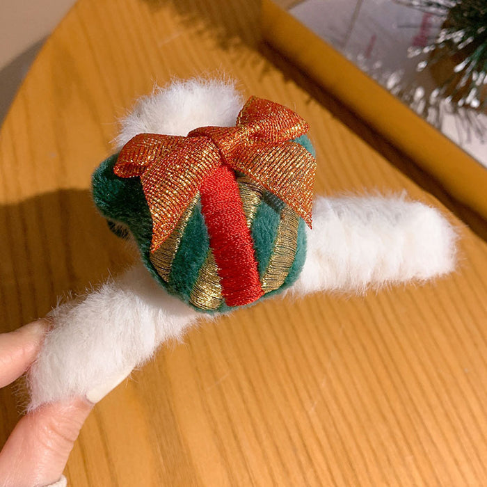 Wholesale Hair Clips Plush Christmas Big Clips Back of the Head JDC-HC-Yuxin003