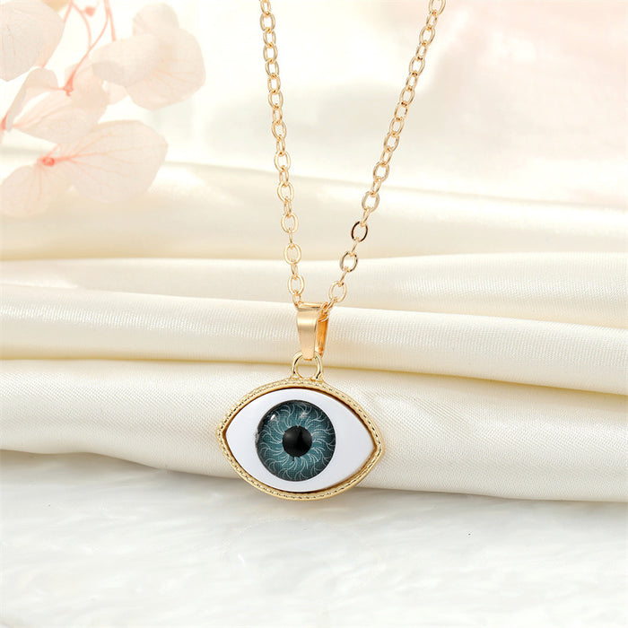 Jewelry WholesaleWholesale vintage stereoscopic eye bead necklace MOQ≥3 JDC-NE-Juej008 Necklaces 觉际 %variant_option1% %variant_option2% %variant_option3%  Factory Price JoyasDeChina Joyas De China