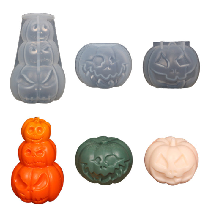 Wholesale Candle Mold DIY Halloween Pumpkin JDC-DIY-ZOC002