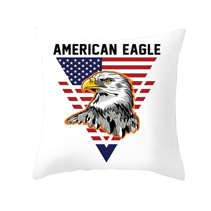 Wholesale 4th of July Independence Day Printed Pillowcase MOQ≥2 JDC-PW-Jinze002