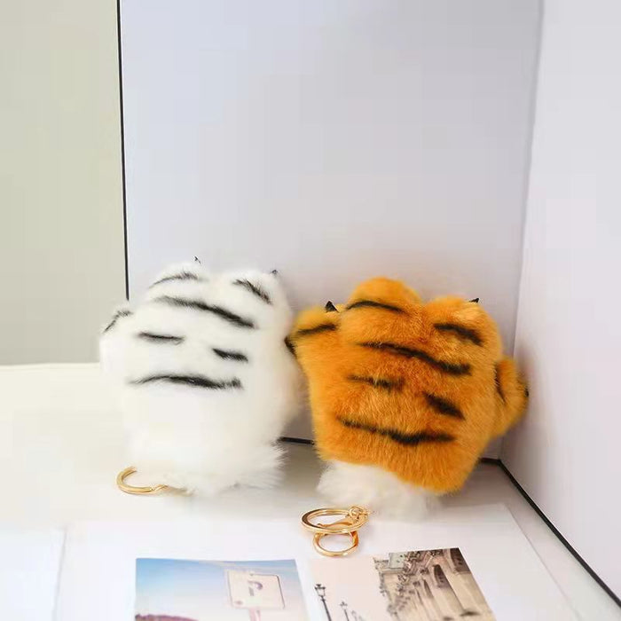 Wholesale Tiger Claw Tiger Palm Plush Keychain JDC-KC-YDu001