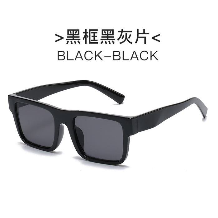 Wholesale Sunglasses PC Square Big Frame JDC-SG-YuX014