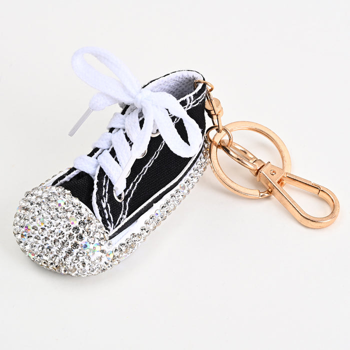 Jewelry WholesaleWholesale cartoon small shoes micro-diamond keychain JDC-KC-JFan001 Keychains 锦帆 %variant_option1% %variant_option2% %variant_option3%  Factory Price JoyasDeChina Joyas De China