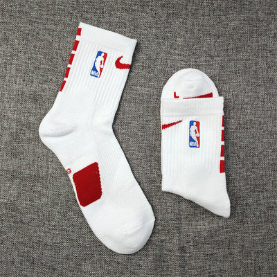 Wholesale Sock Cotton Sports Basketball Breathable Sweat Absorption MOQ≥2 JDC-SK-YiLin001