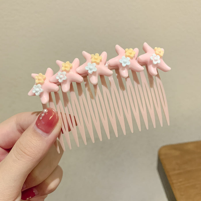 Wholesale broken hair artifact hair comb children bangs finishing summer hairpin headwear JDC-HC-tengZ005