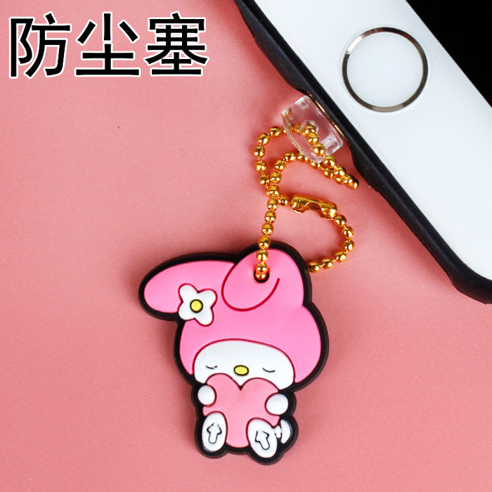 Wholesale Mobile Phone Dust Plug PVC Cute Cartoon Pendant MOQ≥3 (S) JDC-PC-ZhongJ021