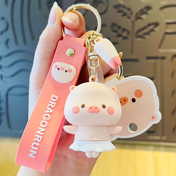 Wholesale Cartoon PVC Cute Keychain (M) JDC-KC-SCheng003