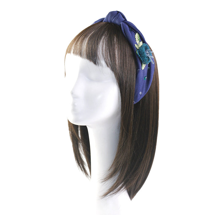 Wholesale Headband Gauze Bow Princess Style MOQ≥3 JDC-HD-HMXS008