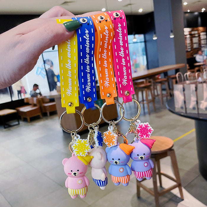 Wholesale Keychains PVC Hardware Cute Cartoon (M) JDC-KC-LeZ034