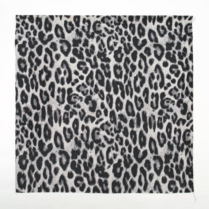 Wholesale Scarf Polyester Cotton Leopard Colorblock Print Shawl JDC-SF-XJY005