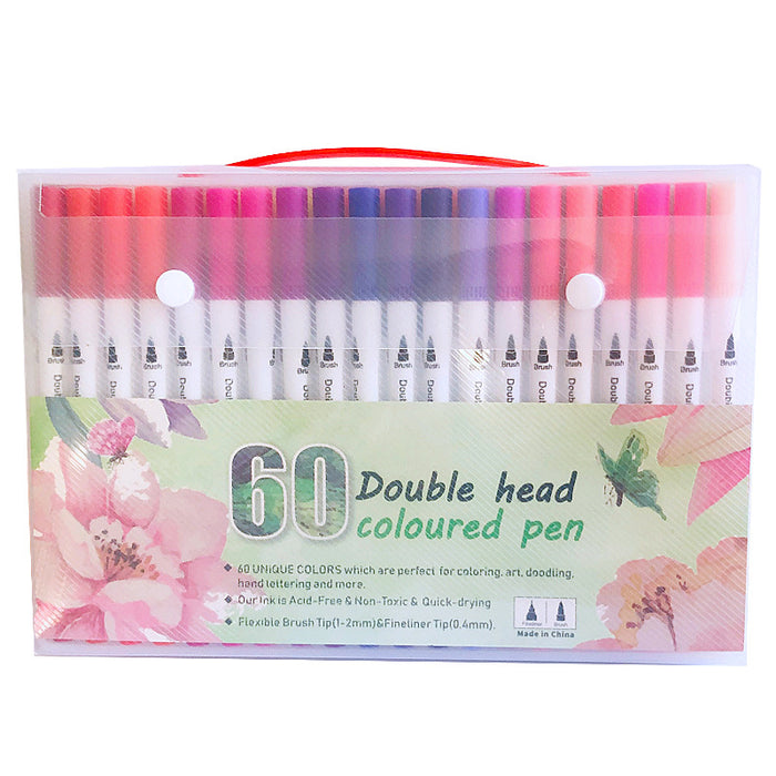 Jewelry WholesaleWholesale plastic watercolor pen marker JDC-BP-HWJ009 Ballpoint pen 好文聚 %variant_option1% %variant_option2% %variant_option3%  Factory Price JoyasDeChina Joyas De China