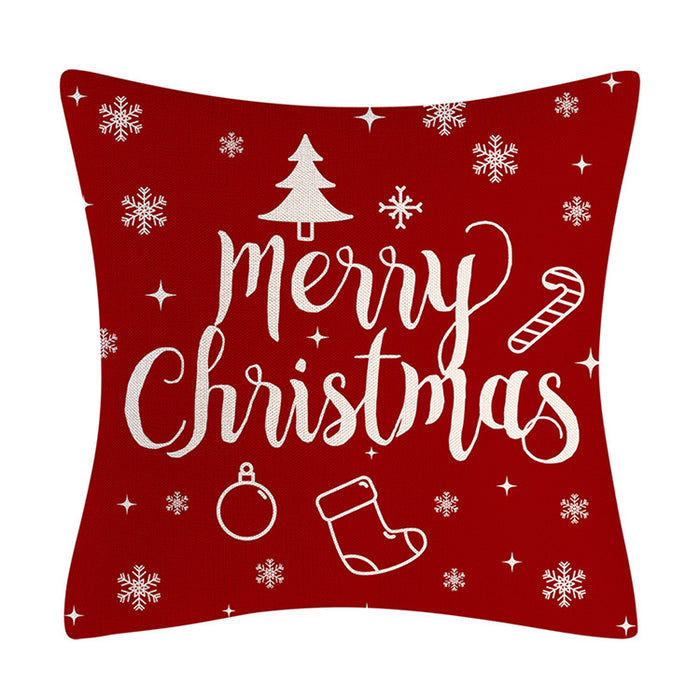 Wholesale Pillowcase Polyester Christmas Home Decor JDC-PW-Mengde001