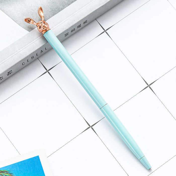 Wholesale Rabbit Metal Ballpoint Pen MOQ≥2 JDC-BP-Huah062