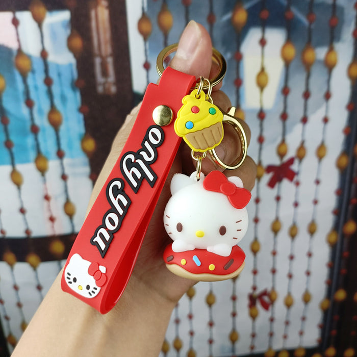 Wholesale keychain, love couple bag car key chain pendant MOQ≥2 JDC-KC-YYi003