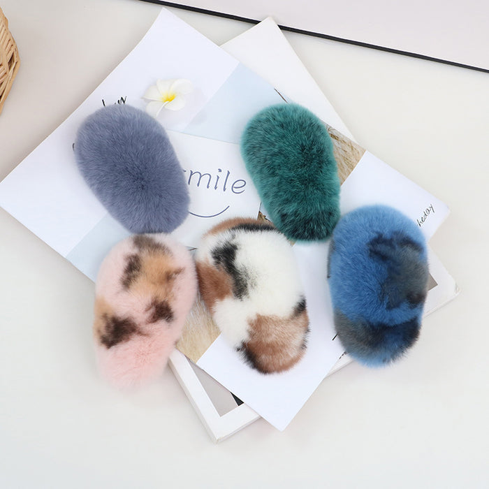 Wholesale Hair Clips Plush Cute JDC-HC-Junh008