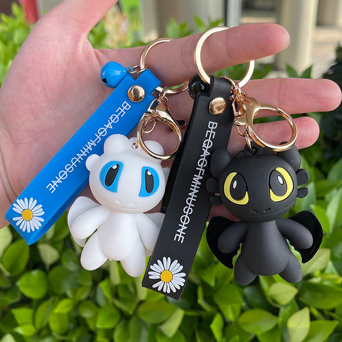 Wholesale Cartoon Silicone Cute Keychain (M) JDC-KC-XiangYi007