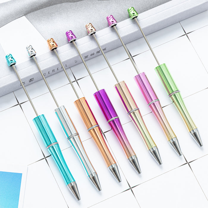 Wholesale Ballpoint Pen Plastic Bead Pen Turning JDC-BP-HongD006