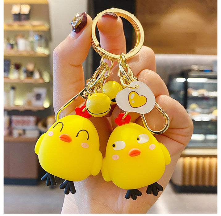 Wholesale Keychains Hardware PVC Cartoon Cute MOQ≥2 JDC-KC-BaiM052