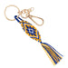 Jewelry WholesaleWholesale classic ribbon cotton thread hand woven tassel keychain JDC-KC-Yuxz020 Keychains 煜星珠 %variant_option1% %variant_option2% %variant_option3%  Factory Price JoyasDeChina Joyas De China