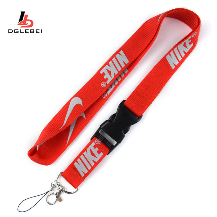 Wholesale lanyard can be printed and packaged in a single piece MOQ≥2 JDC-KC-LBei001