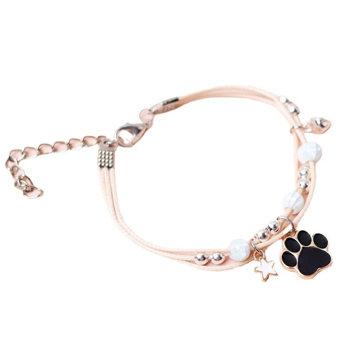 Wholesale alloy cartoon bear paw bracelet JDC-BT-YXH015