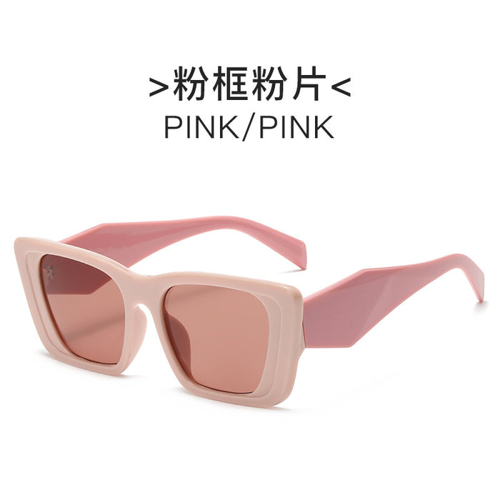 Wholesale Sunglasses PC Retro Irregular Cat Eye JDC-SG-YuX010