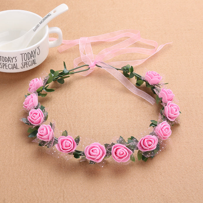 Wholesale Headband Bohemian Plastic JDC-HD-Kuhua007