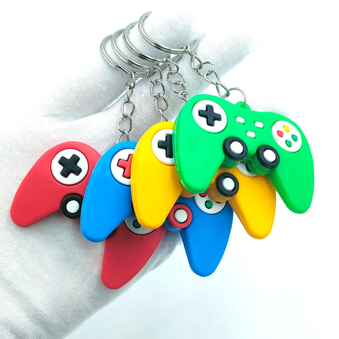 Jewelry WholesaleWholesale Mini Gamepad Keyboard PVC Metal Cartoon Keychain JDC-KC-DY013 Keychains 帝雁 %variant_option1% %variant_option2% %variant_option3%  Factory Price JoyasDeChina Joyas De China