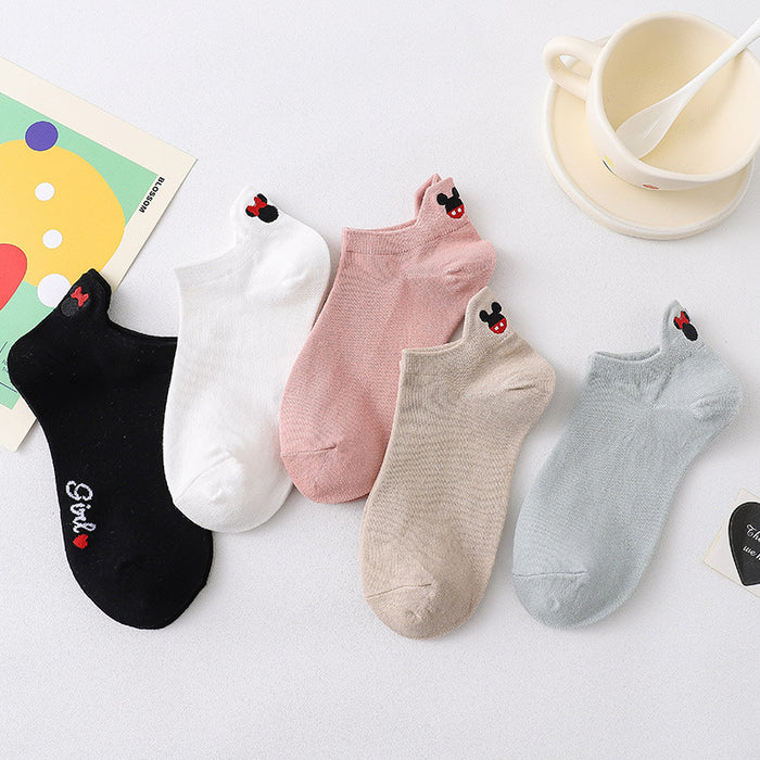 Wholesale Cotton  Socks Cartoon Academy  (M) JDC-SK-MZX006