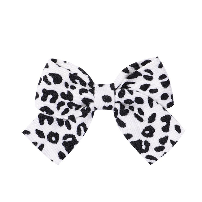 Jewelry WholesaleWholesale polka dot fabric bow kids hair clip JDC-HC-YL067 Hair Clips 雅伦 %variant_option1% %variant_option2% %variant_option3%  Factory Price JoyasDeChina Joyas De China