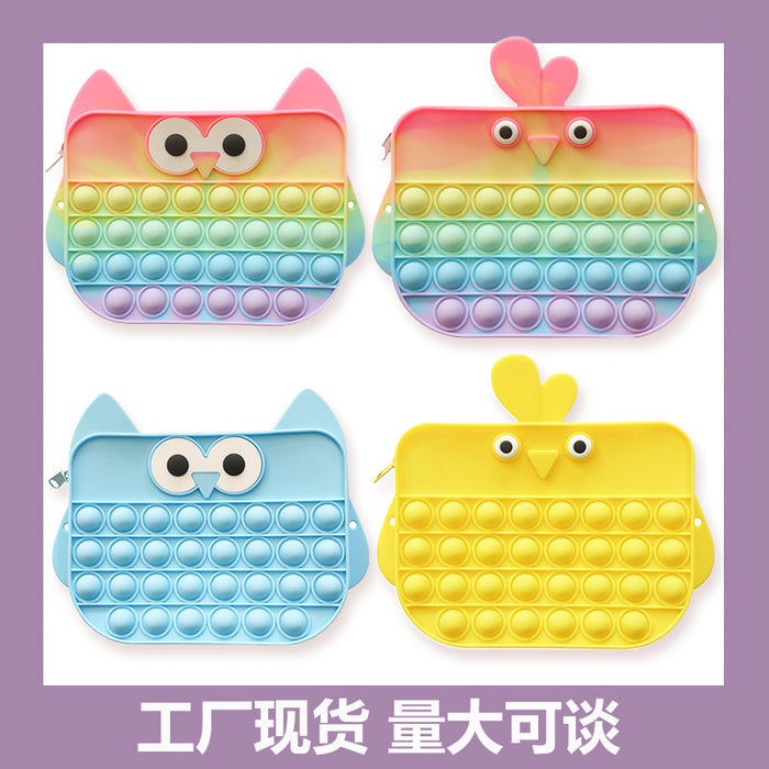 Jewelry WholesaleWholesale cartoon decompression press baby bubble bag toy bag JDC-FT-TianZ004 fidgets toy 天窕 %variant_option1% %variant_option2% %variant_option3%  Factory Price JoyasDeChina Joyas De China