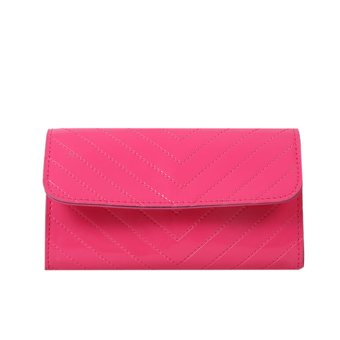 Jewelry WholesaleWholesale monochrome banquet envelope indentation handbag  JDC-WT-Yucheng002 Wallet 煜晟 %variant_option1% %variant_option2% %variant_option3%  Factory Price JoyasDeChina Joyas De China