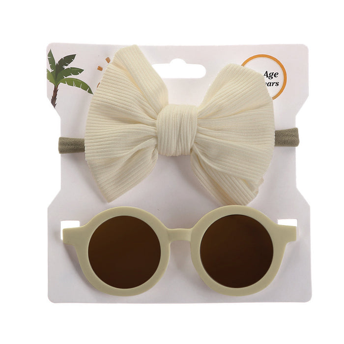 Wholesale Kids Sun Lens Strap Combination Set Sunglasses Glasses JDC-SG-BoB003