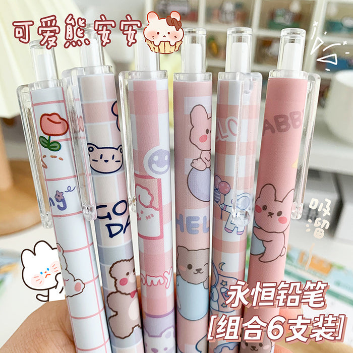 Wholesale Plastic Cartoon Press Eternal Pen MOQ≥6 JDC-BP-chsh003