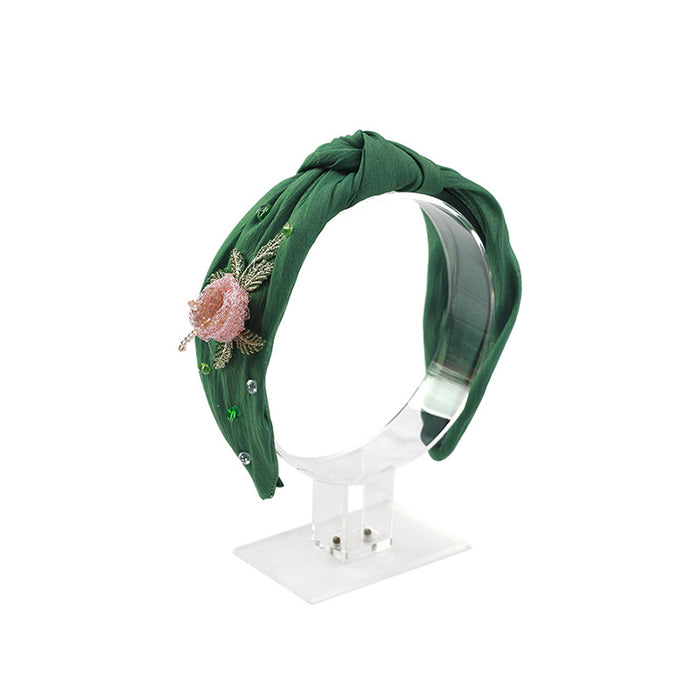 Wholesale Headband Gauze Bow Princess Style MOQ≥3 JDC-HD-HMXS008