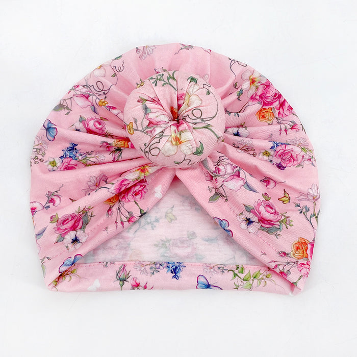 Wholesale baby printed donut indian pullover cap sweatband JDC-HD-ML028