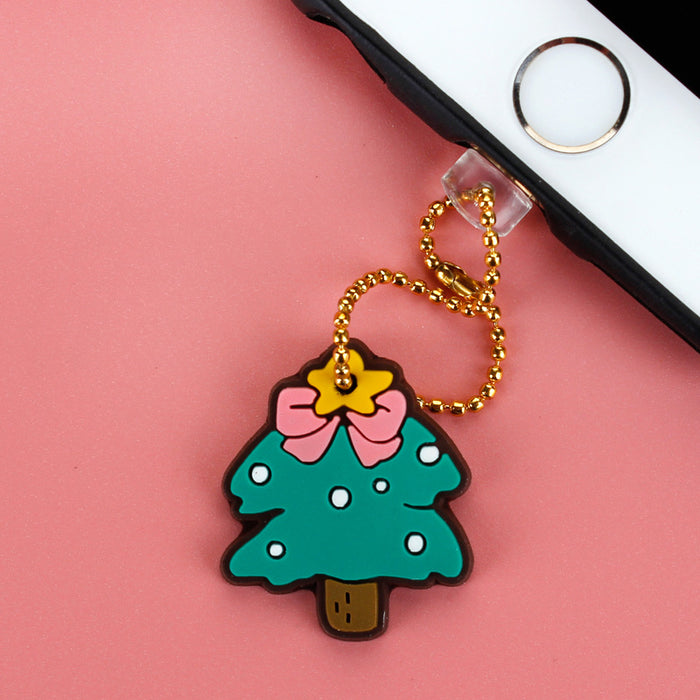 Wholesale Mobile Phone Dust Plug PVC Cute Cartoon Pendant MOQ≥3 JDC-PC-ZhongJ010