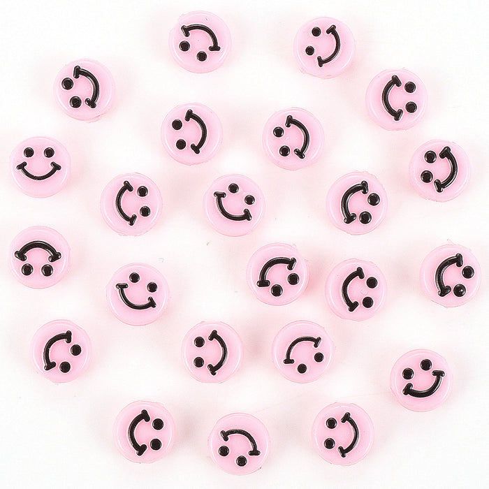 Wholesale DIY Jewelry Accessories Color Smiley Resin Handmade 15 Grid Set JDC-DIY-Jingy003